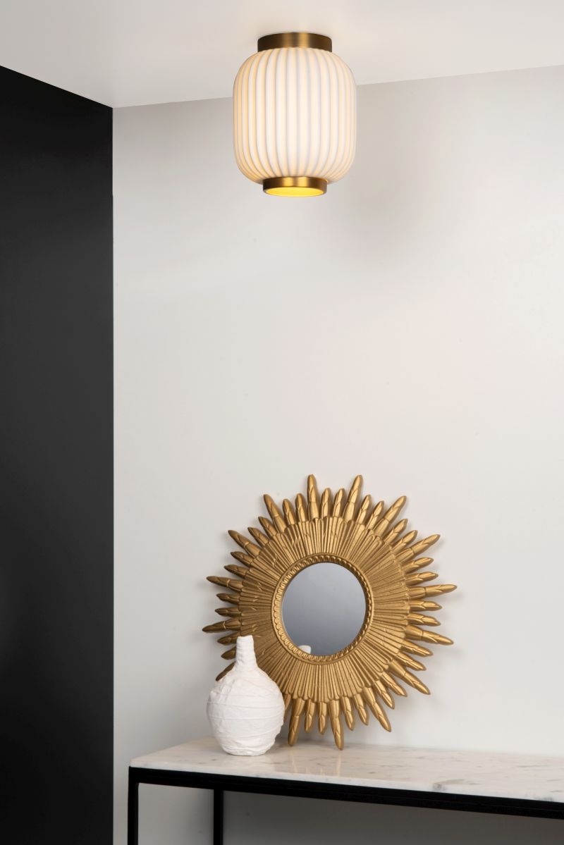 Lucide GOSSE - zapustené stropné svietidlo - Ø 19,5 cm - 1xE27 - biele